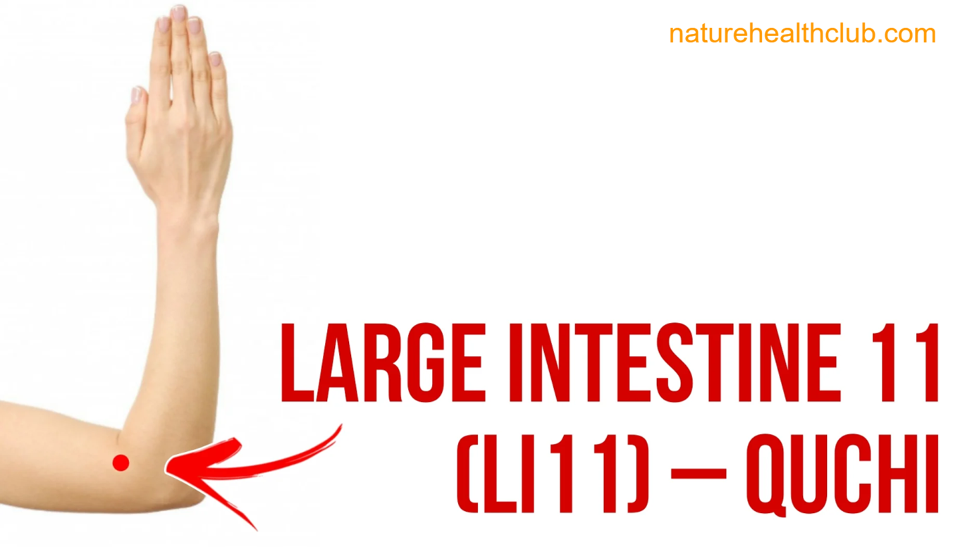 Large intestine 11 acupressure point