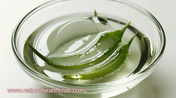aloe vera and glycerin